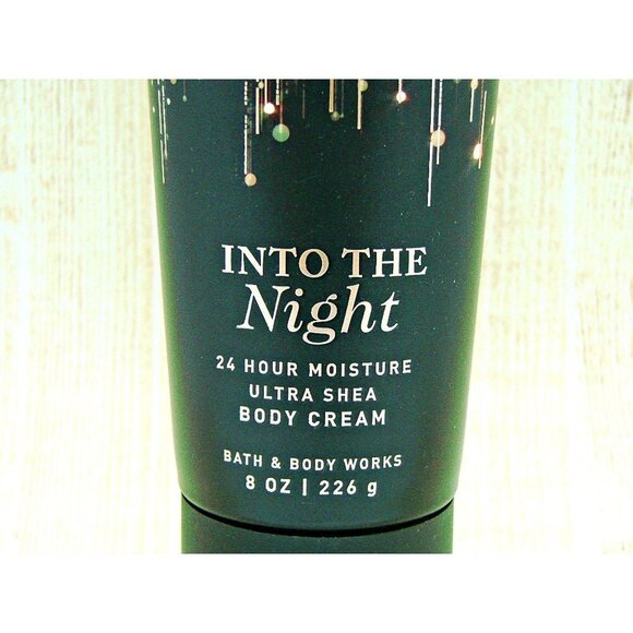Bath & Body Works Into the Night 24 Hr. Moisturizing Body Lotion Shea Cream NWT - Picture 2 of 5